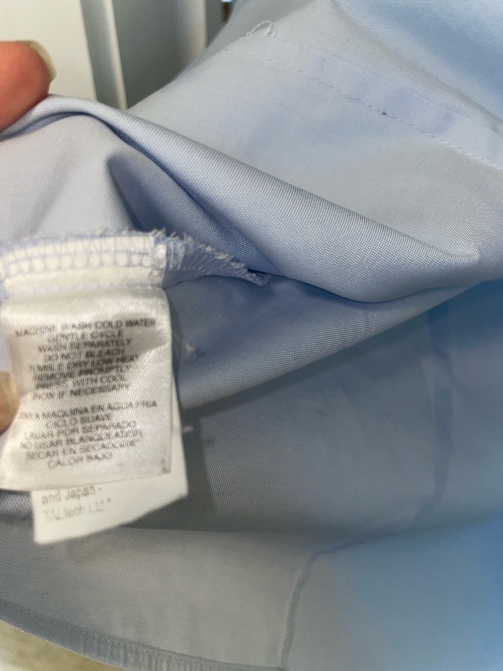 Jones New York Light Blue Classic Dress Shirt - Picture 3 of 6